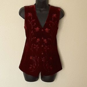 Velvet vest!